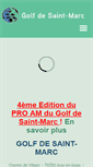 Mobile Screenshot of golfsaintmarc.com